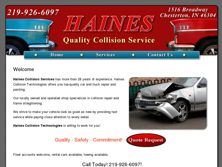 www.hainescollision.com