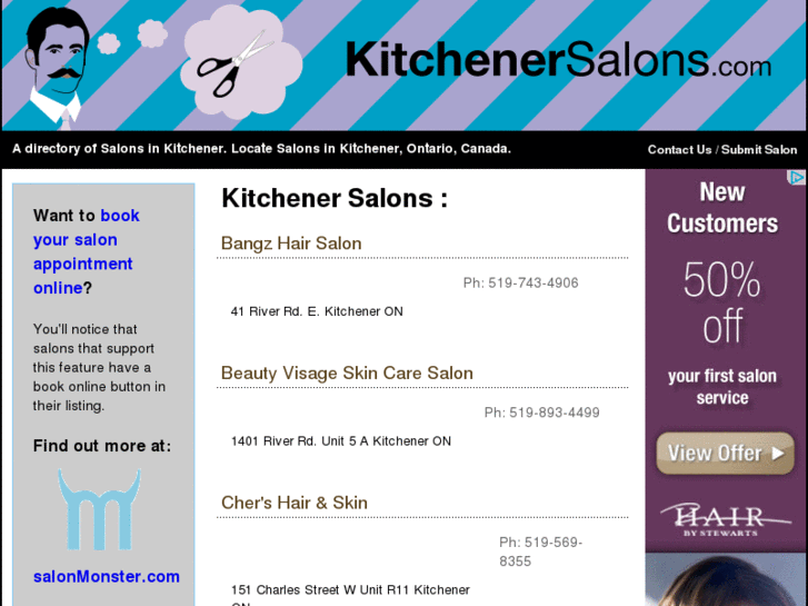 www.kitchenersalons.com