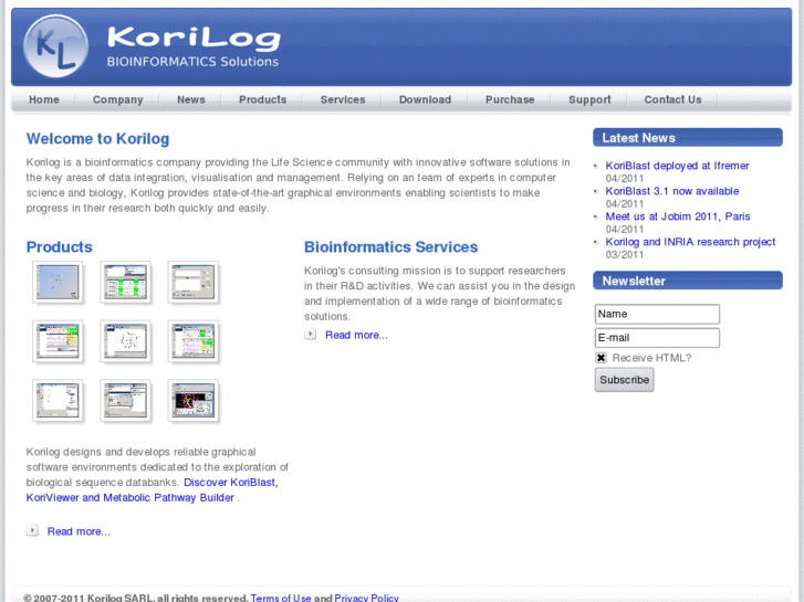 www.korilog.biz