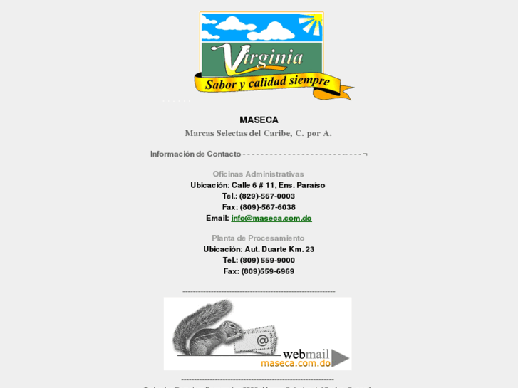 www.maseca.com.do