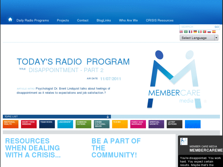 www.membercareradio.com
