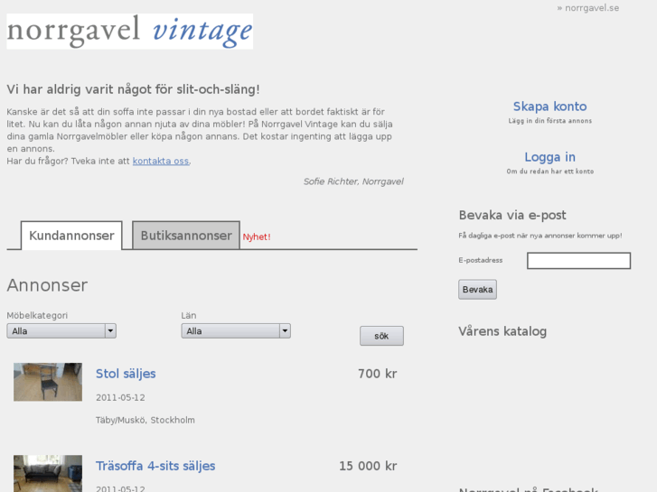 www.norrgavelvintage.se