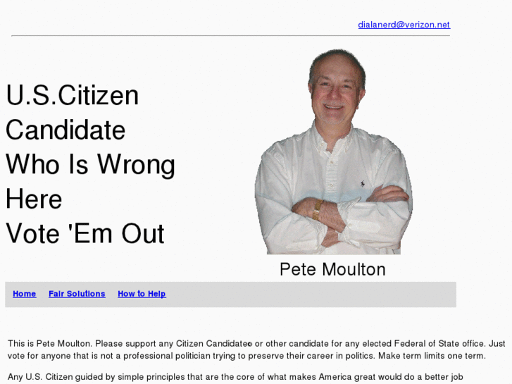 www.pete4president.com