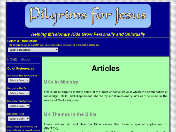 www.pilgrimsforjesus.com