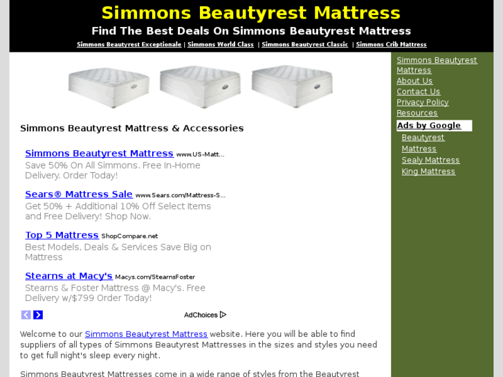 www.simmonsbeautyrestmattress.net