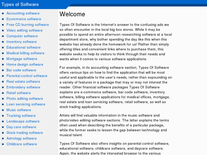 www.typesofsoftware.com
