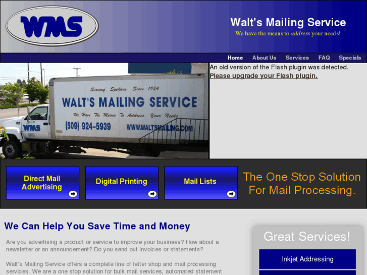 www.waltsmailing.com