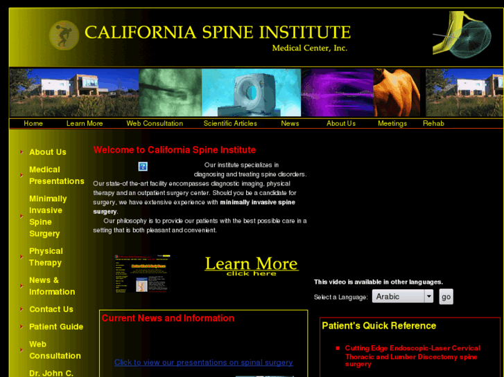 www.californiaspineinstitutemedctr.com