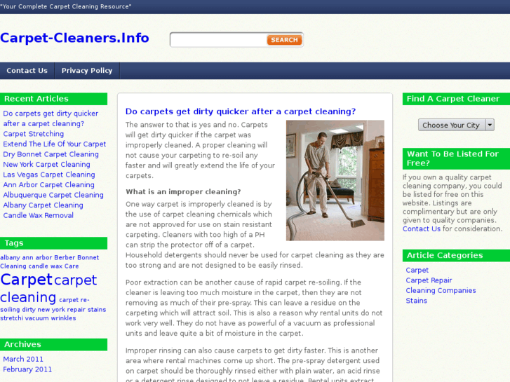 www.carpet-cleaners.info