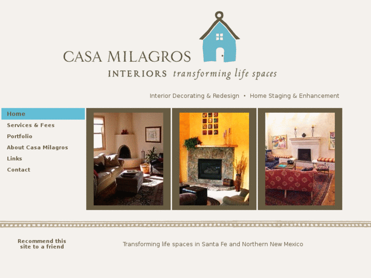 www.casamilagrosinteriors.com