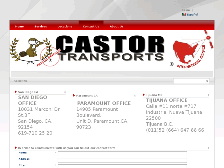 www.castortransports.com