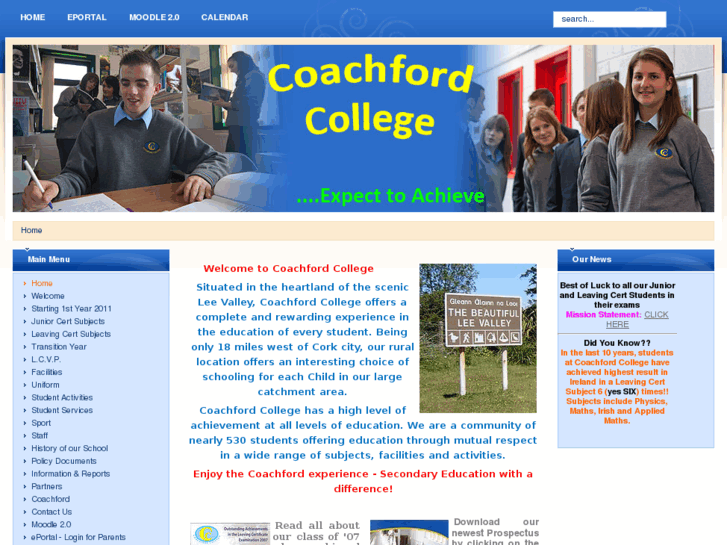 www.coachfordcollege.ie