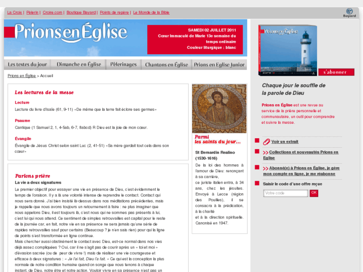 www.dimanche-en-eglise.com