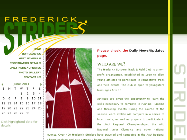 www.frederickstriders.com