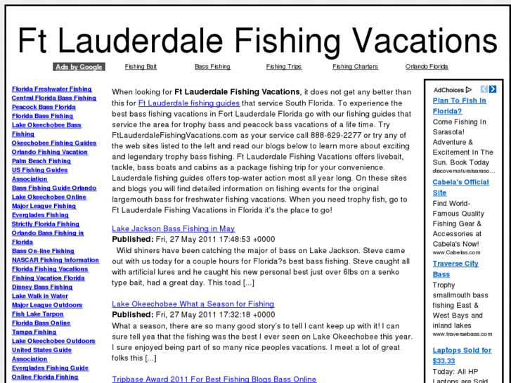 www.ftlauderdalefishingvacations.com