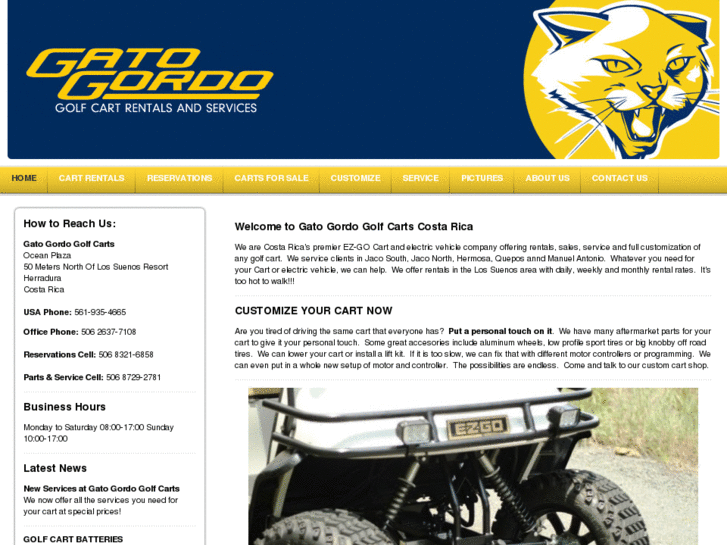 www.gatogordogolfcart.com