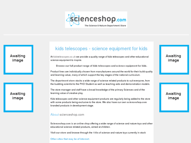 www.kidstelescopes.co.uk