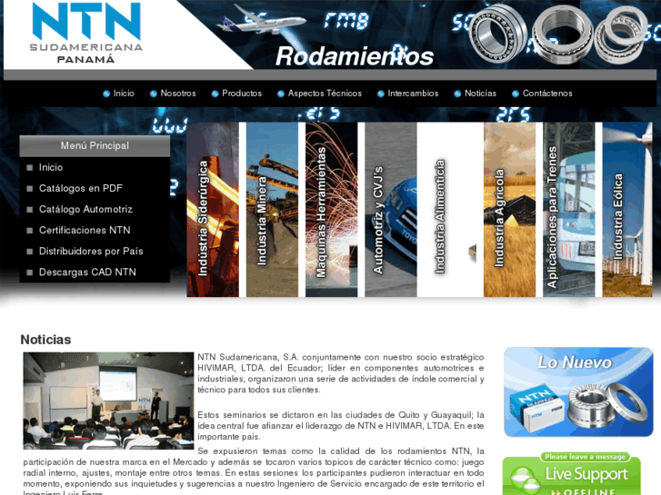 www.ntnsudamericana.com