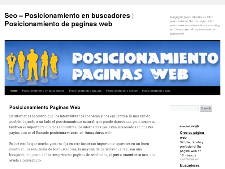 www.posicionamientopaginasweb.com