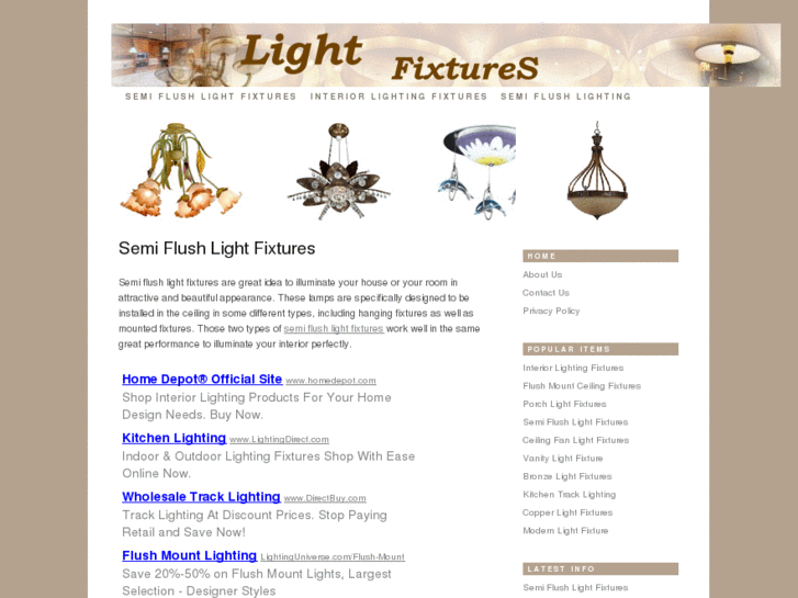 www.semiflushlightfixtures.org