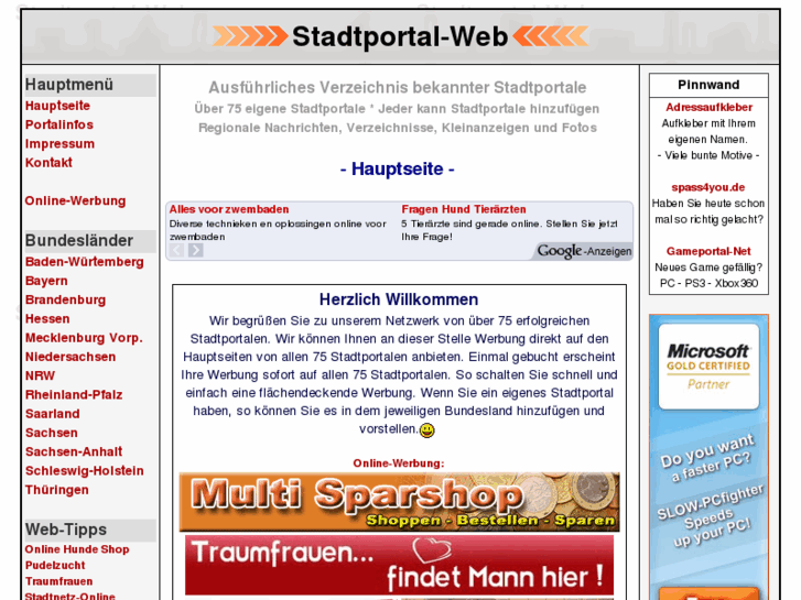 www.stadtportal-web.de