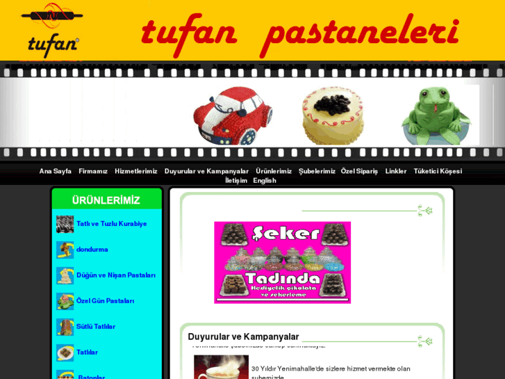 www.tufanpastaneleri.com