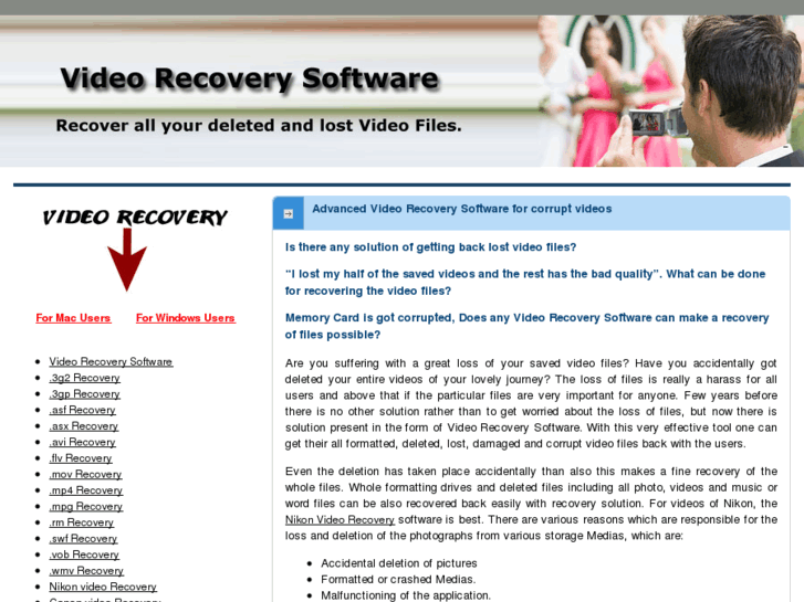 www.videorecoverysoftware.com