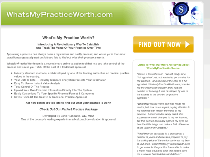 www.whatsmypracticeworth.com