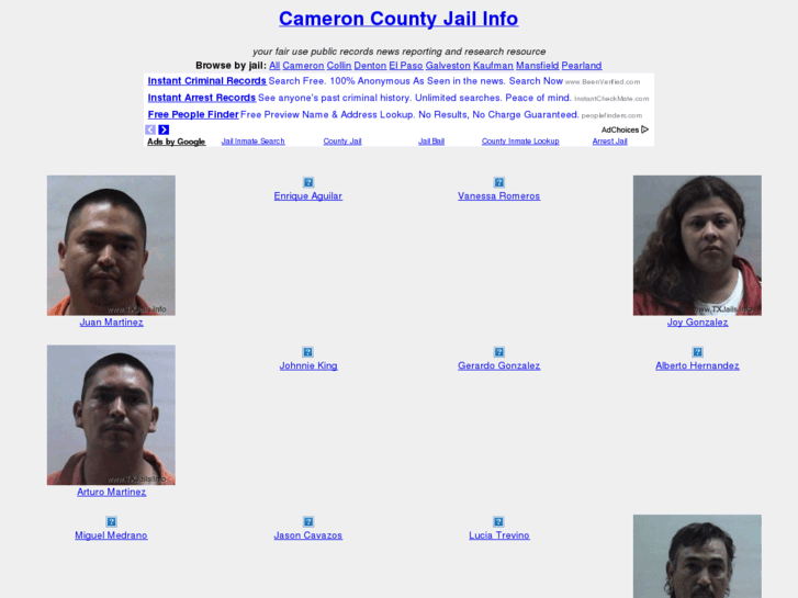 www.cameroncountyjail.info