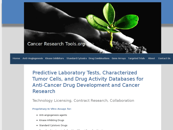 www.cancerresearchtools.com