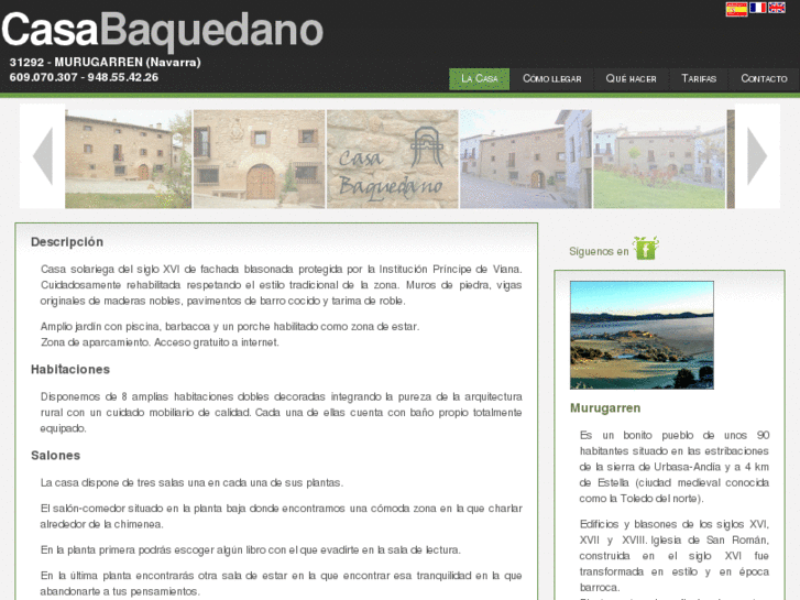 www.casabaquedano.com