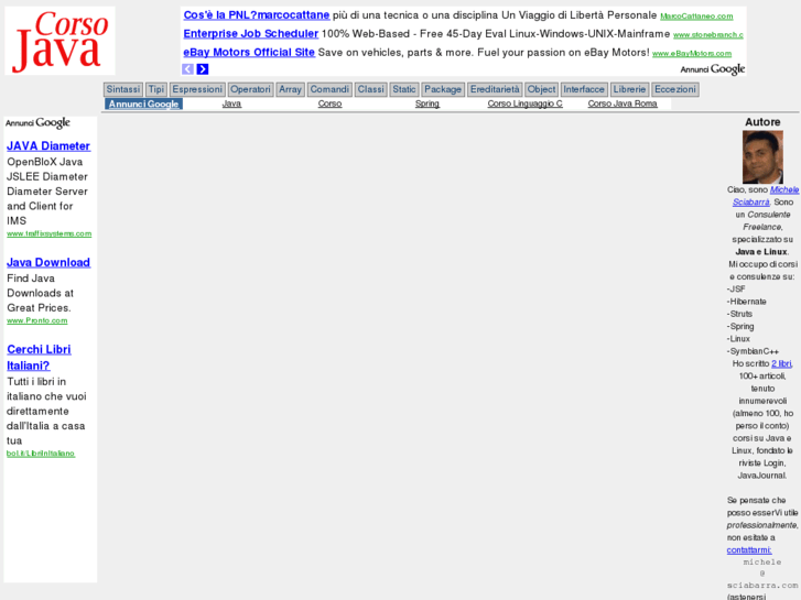 www.corsojava.it