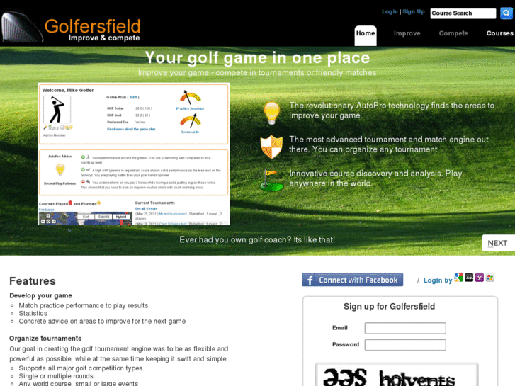 www.golfersfield.com