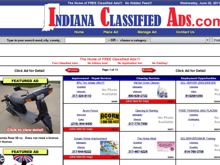 www.indianaclassifiedads.com