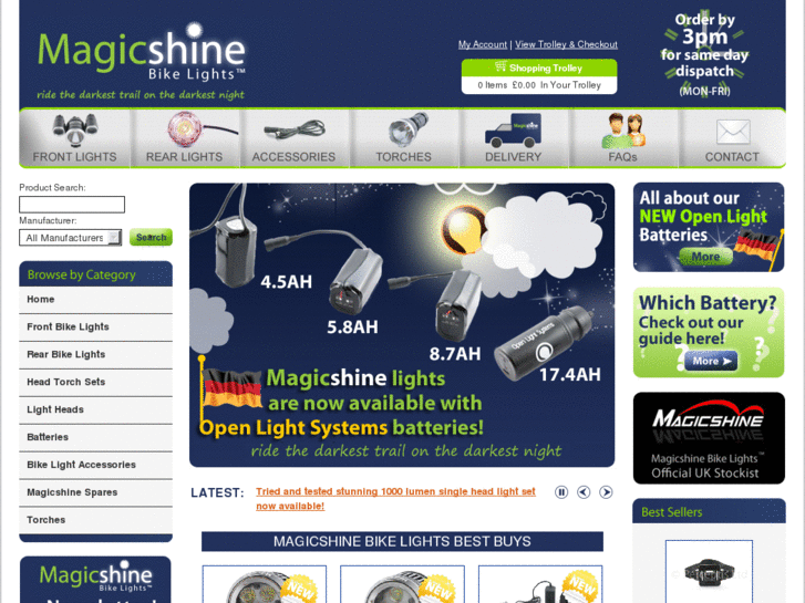 www.magicshinebikelights.co.uk