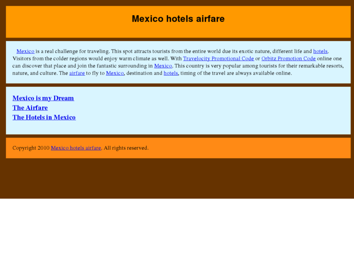 www.mexico-hotels-airfare.com