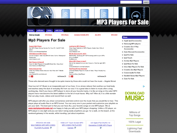 www.mp3playersforsale.net