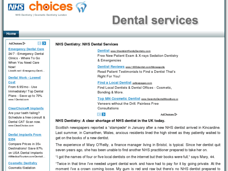 www.nhsdentistry.net