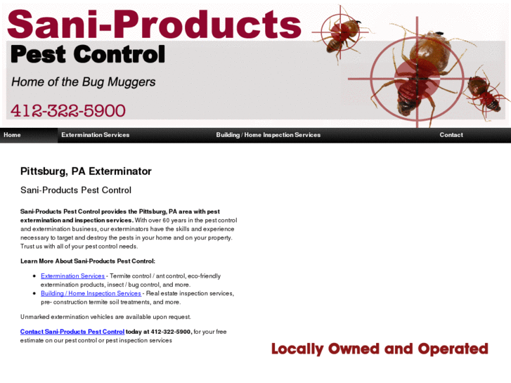 www.saniproductspestcontrol.com