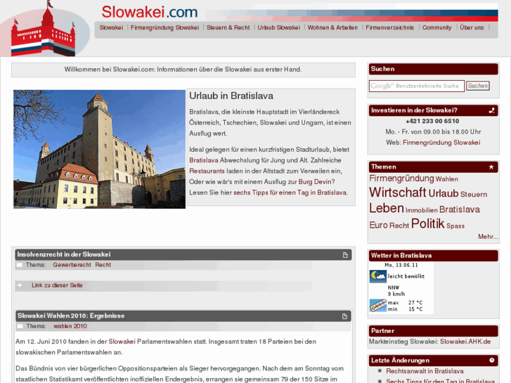 www.slowakei.com