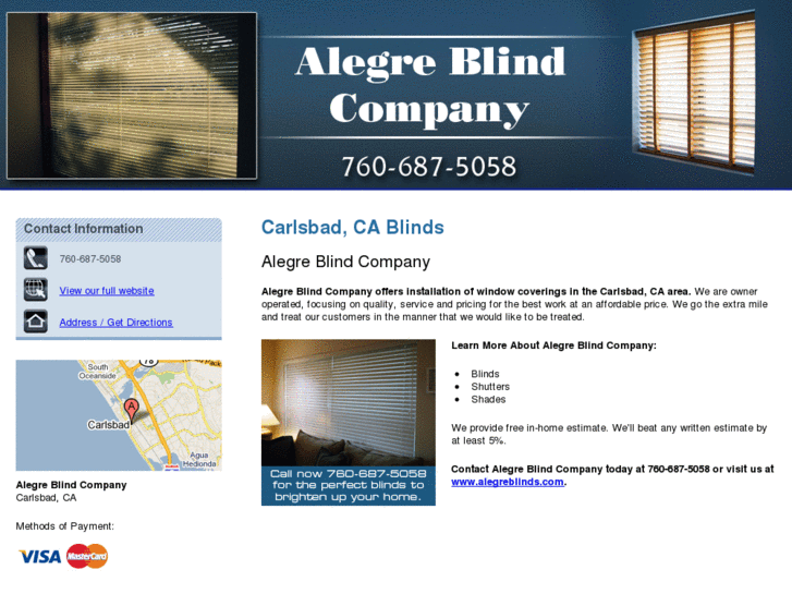 www.alegreblinds.net