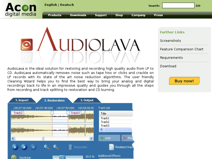 www.audiolava.com