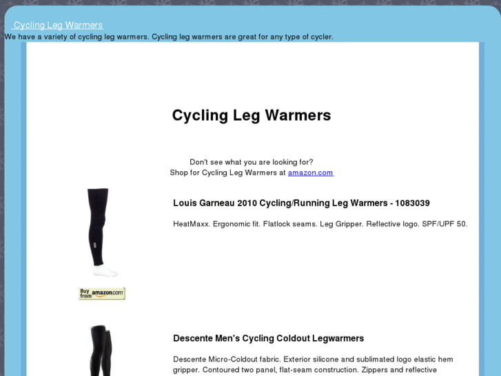 www.cyclinglegwarmers.com