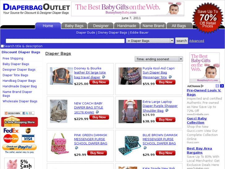 www.diaperbagoutlet.com