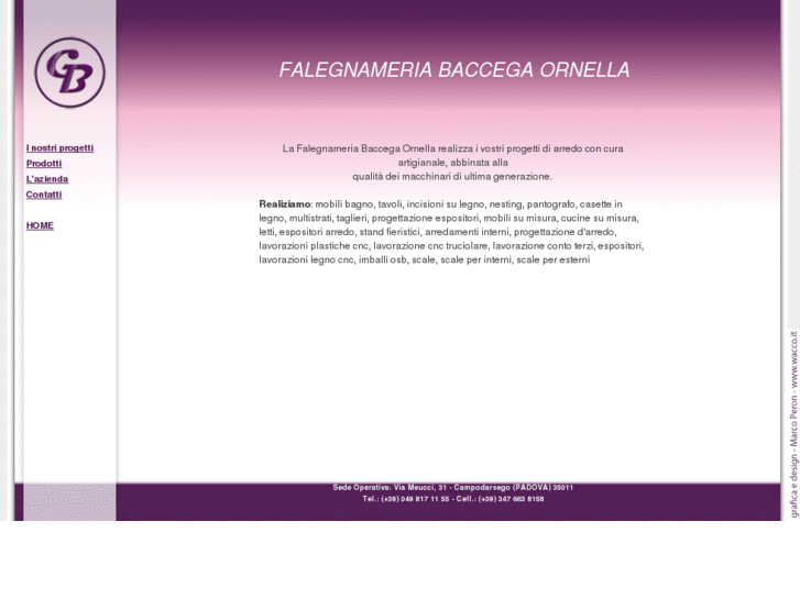 www.falegnameriabaccega.com