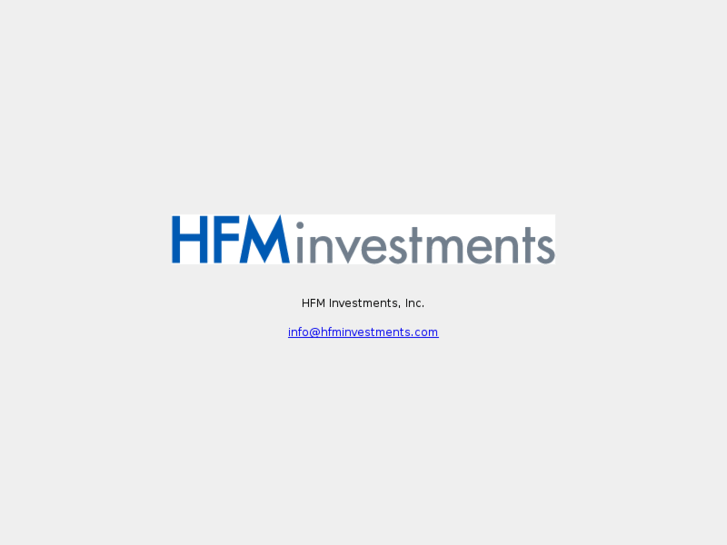 www.hfminvestments.com