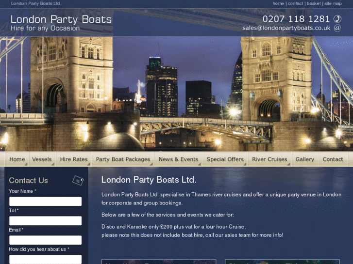 www.londonpartyboats.com