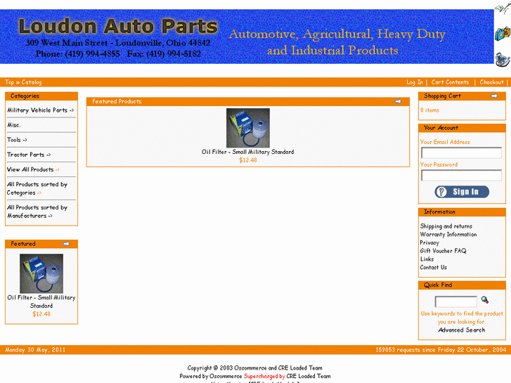 www.loudonautoparts.com