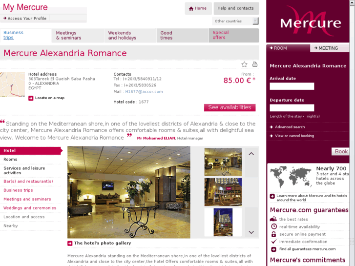 www.mercure-alexandria-romance.com