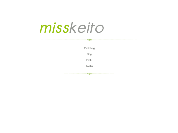 www.misskeito.net